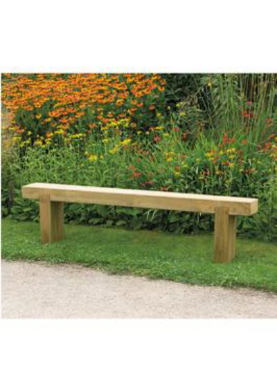 Forest Garden Sleeper Bench - 1.8M Long Forest Garden Sleeper Bench - 1.8M Long